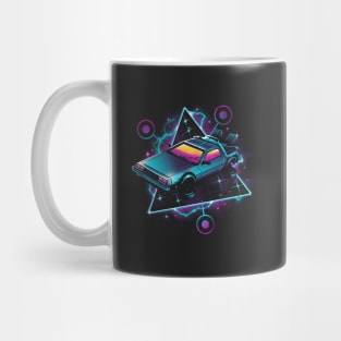 Retro Wave Time Machine Mug